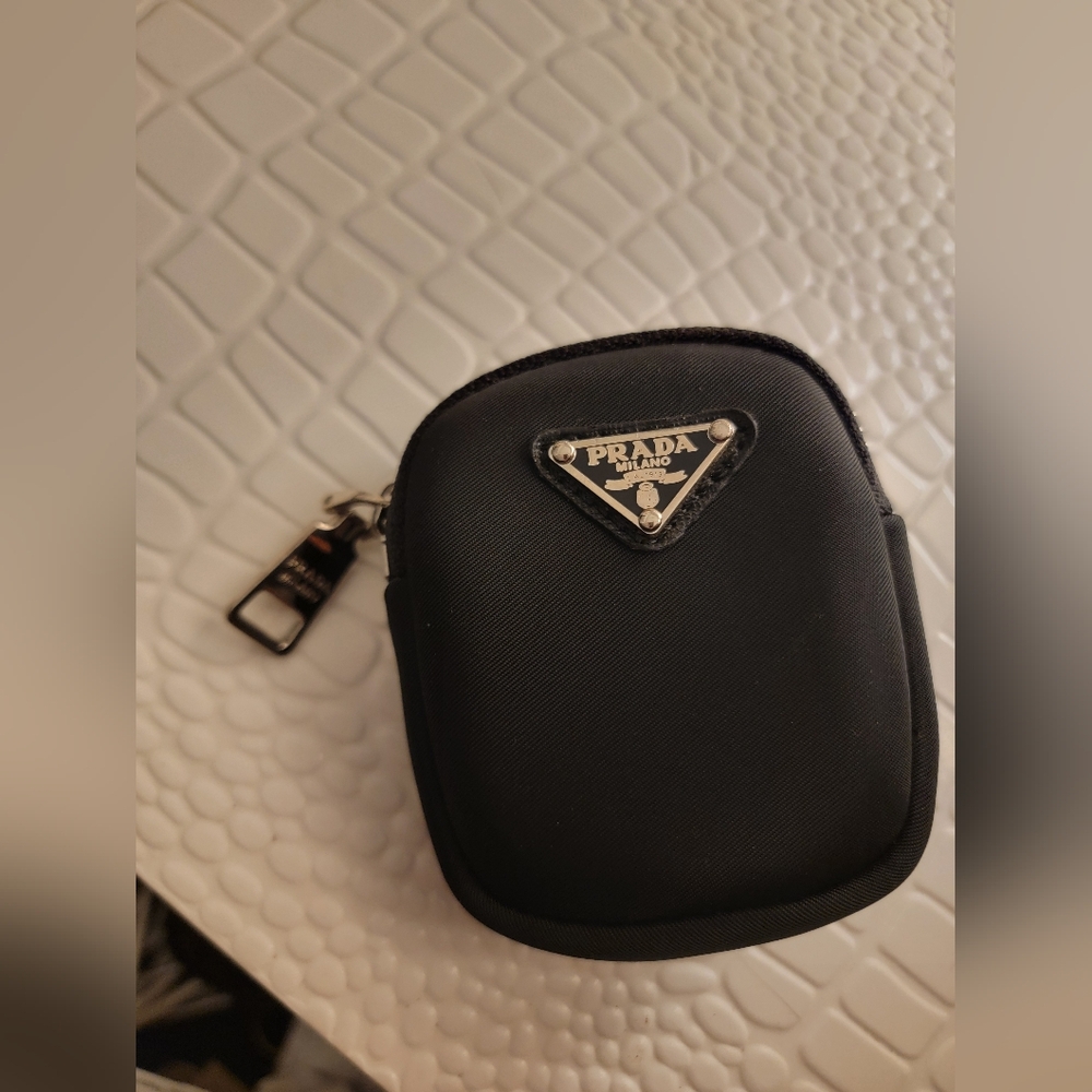 PRADA key ring small pouch